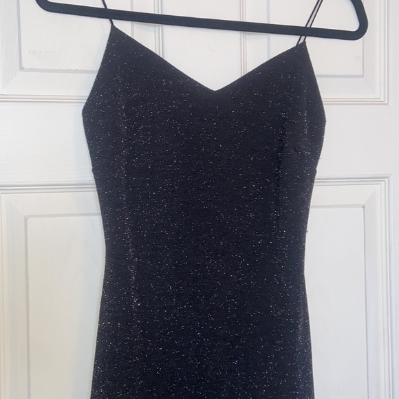 Black Mini Dress - Picture 4 of 5